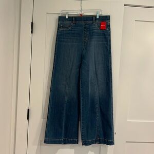 Spanx wide leg jeans NWT